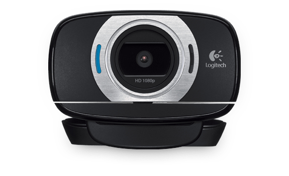 Logitech C615 Portable HD webcam 8 MP 1920 x 1080 Pixels USB 2.0 Zwart (960-001056) thumbnail