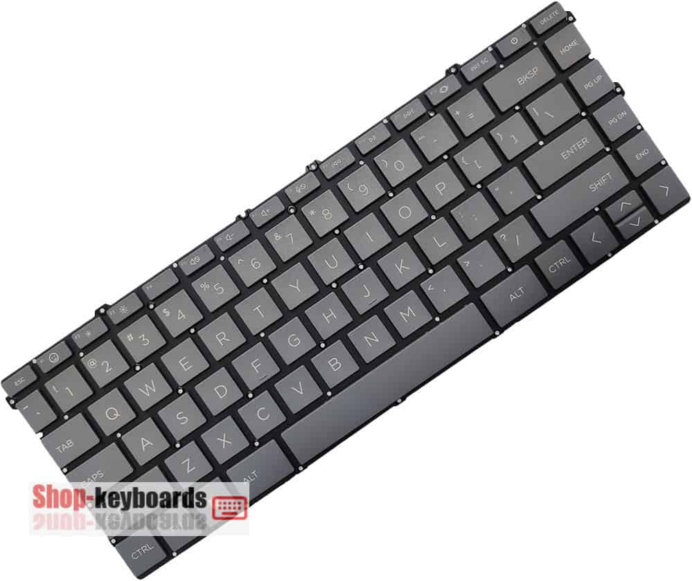 HP SPS-KEYBOARD BL SR GR (P39082-041) thumbnail