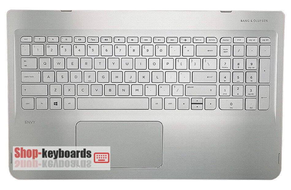 HP SPS-KEYBOARD BL SR UK (P39085-031) thumbnail