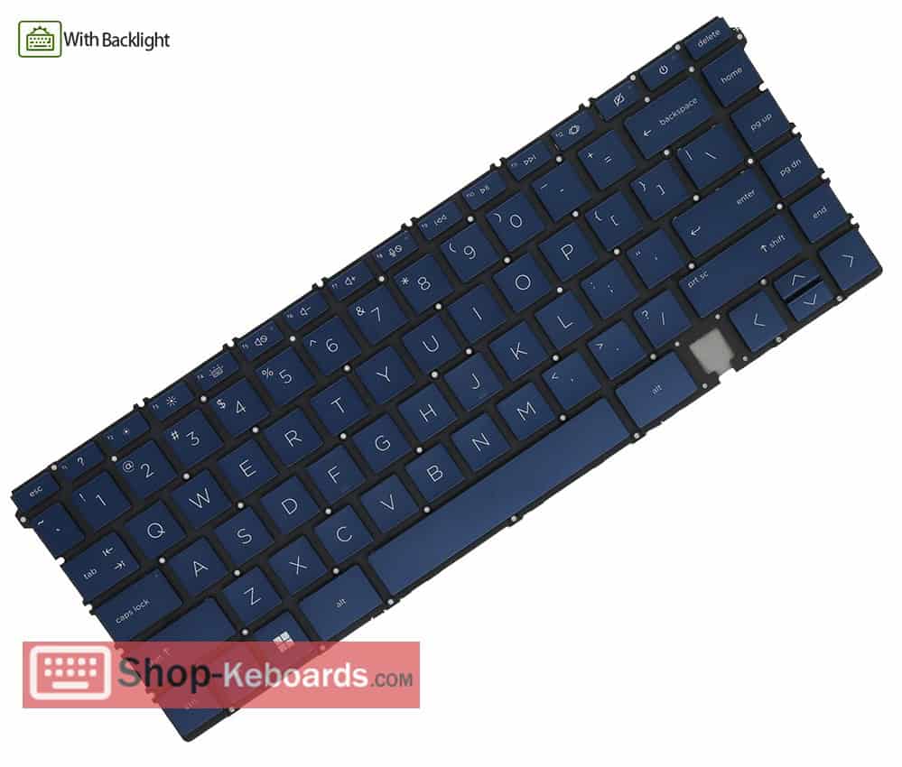 HP SPS-KEYBOARD CP BL ITL (P40908-061) thumbnail