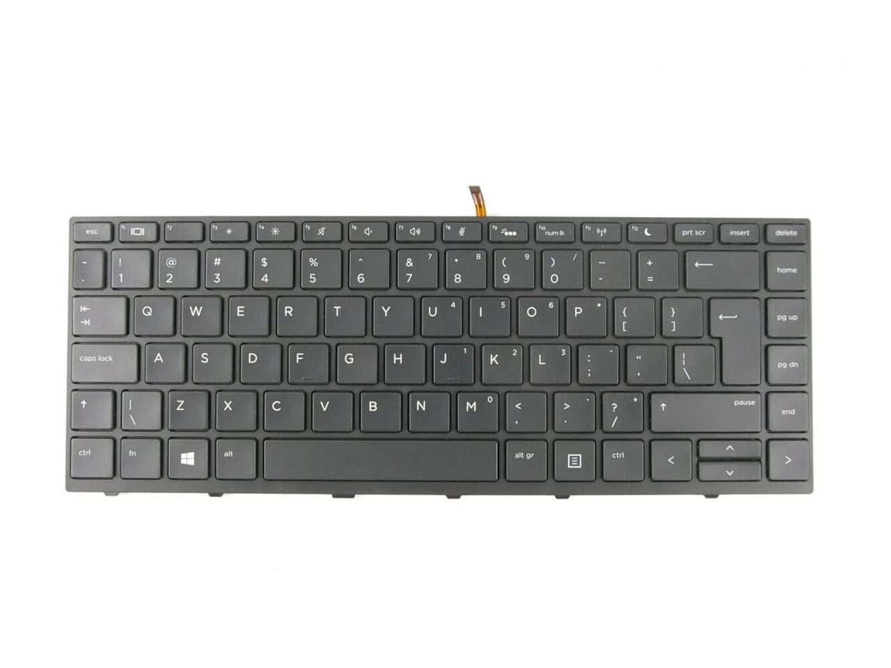 HP SPS-KEYBOARD BL SR PVCY BEL (P42485-A41) thumbnail