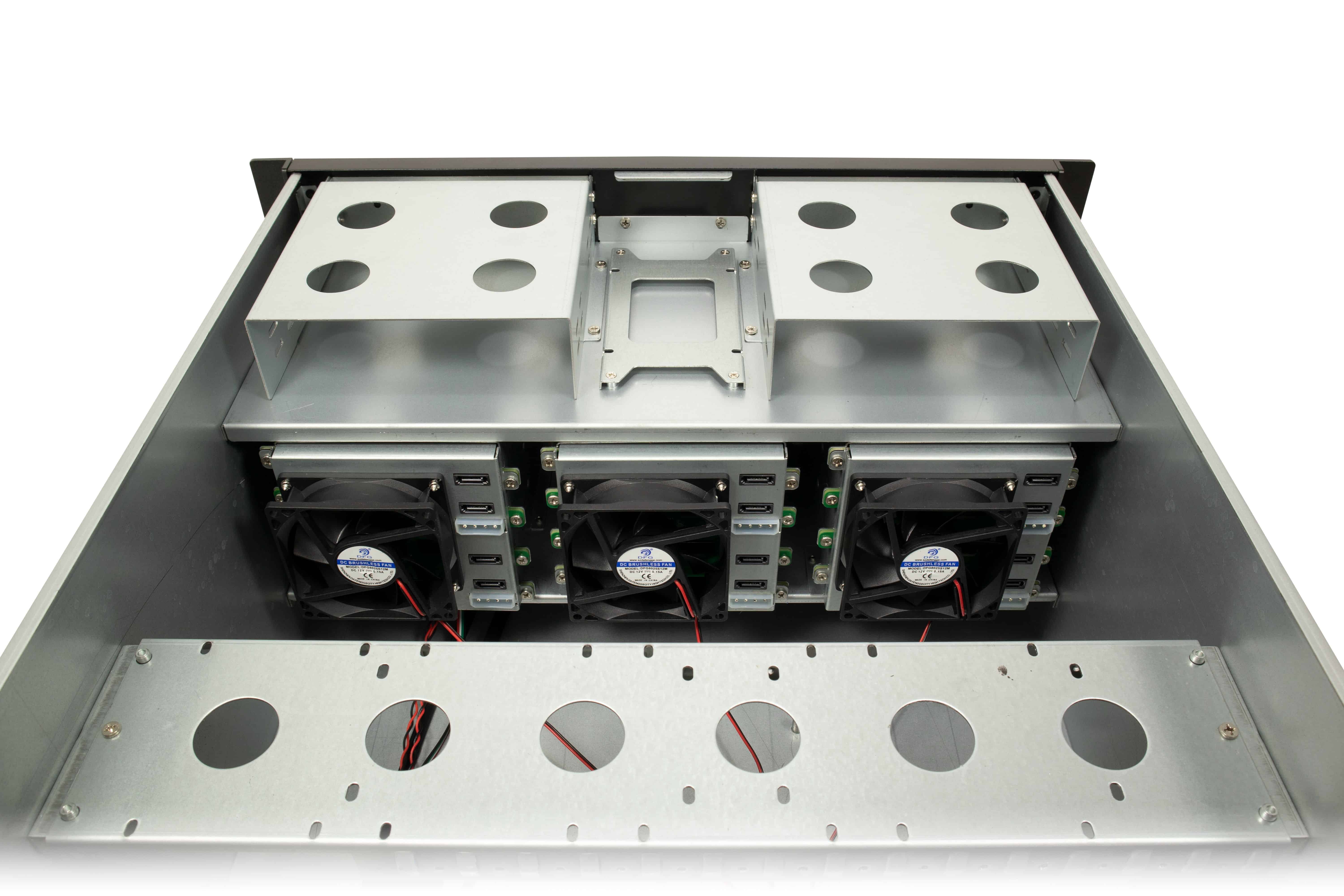 Inter Tech IPC 5U-5512 Rack Version Extended ATX SSI EEB No power supply Black (88887337) thumbnail