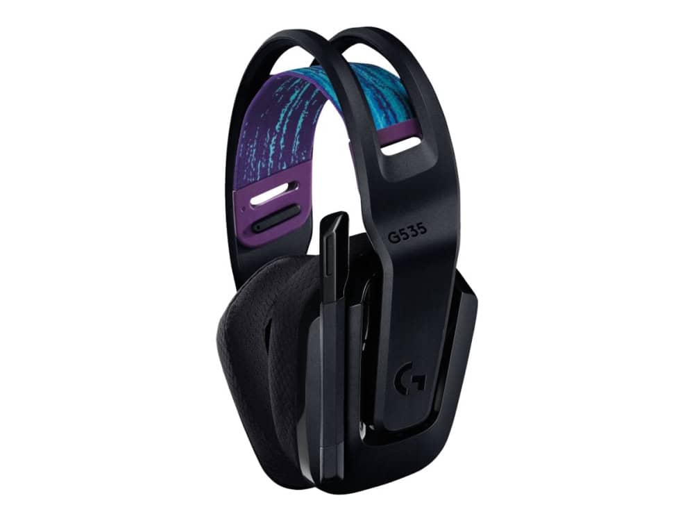 Logitech G535 LIGHTSPEED WRLS Headset - BLACK - (981-000972) thumbnail