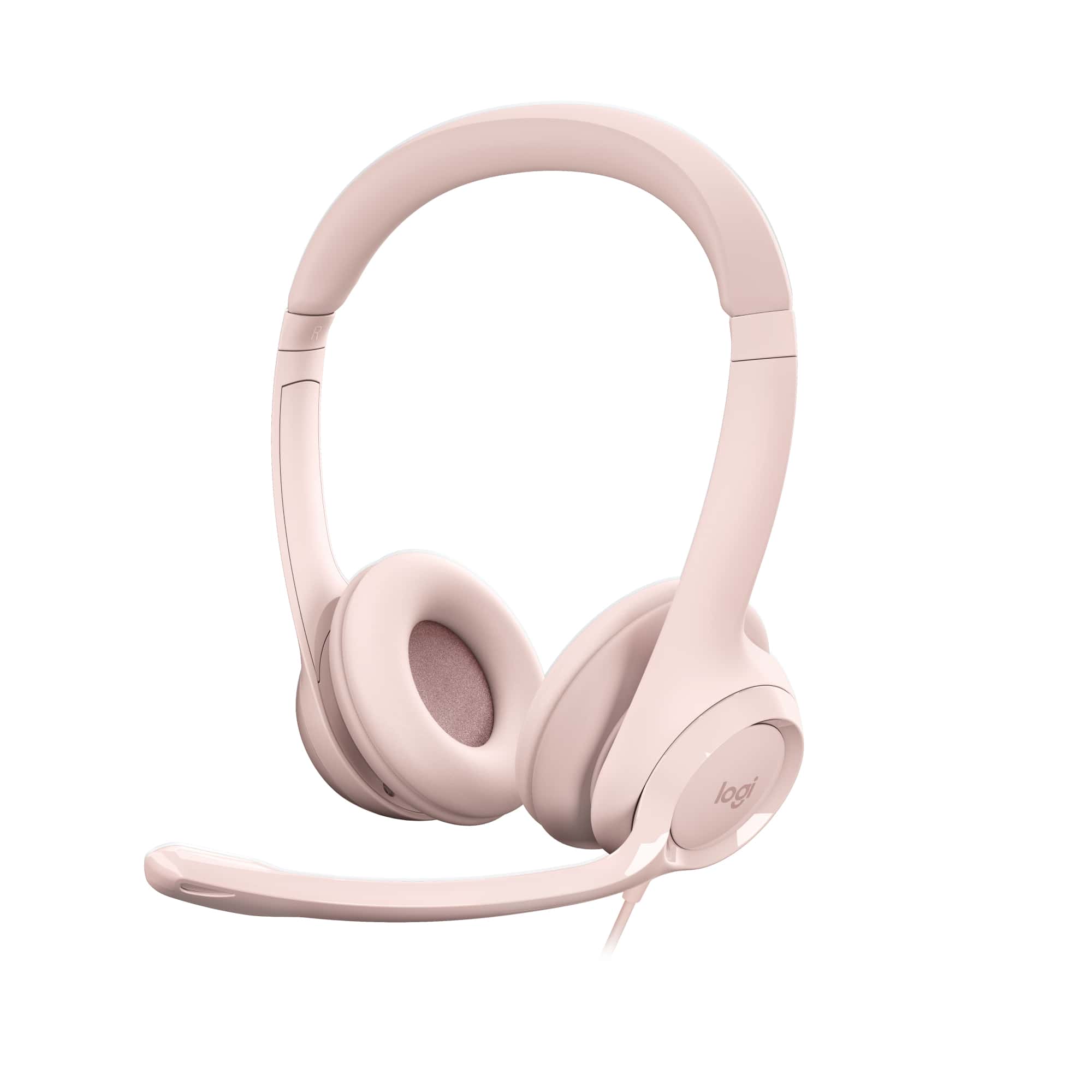 Logitech H390 Headset Bedraad Hoofdband Kantoor/callcenter USB Type-A Roze (981-001281) thumbnail