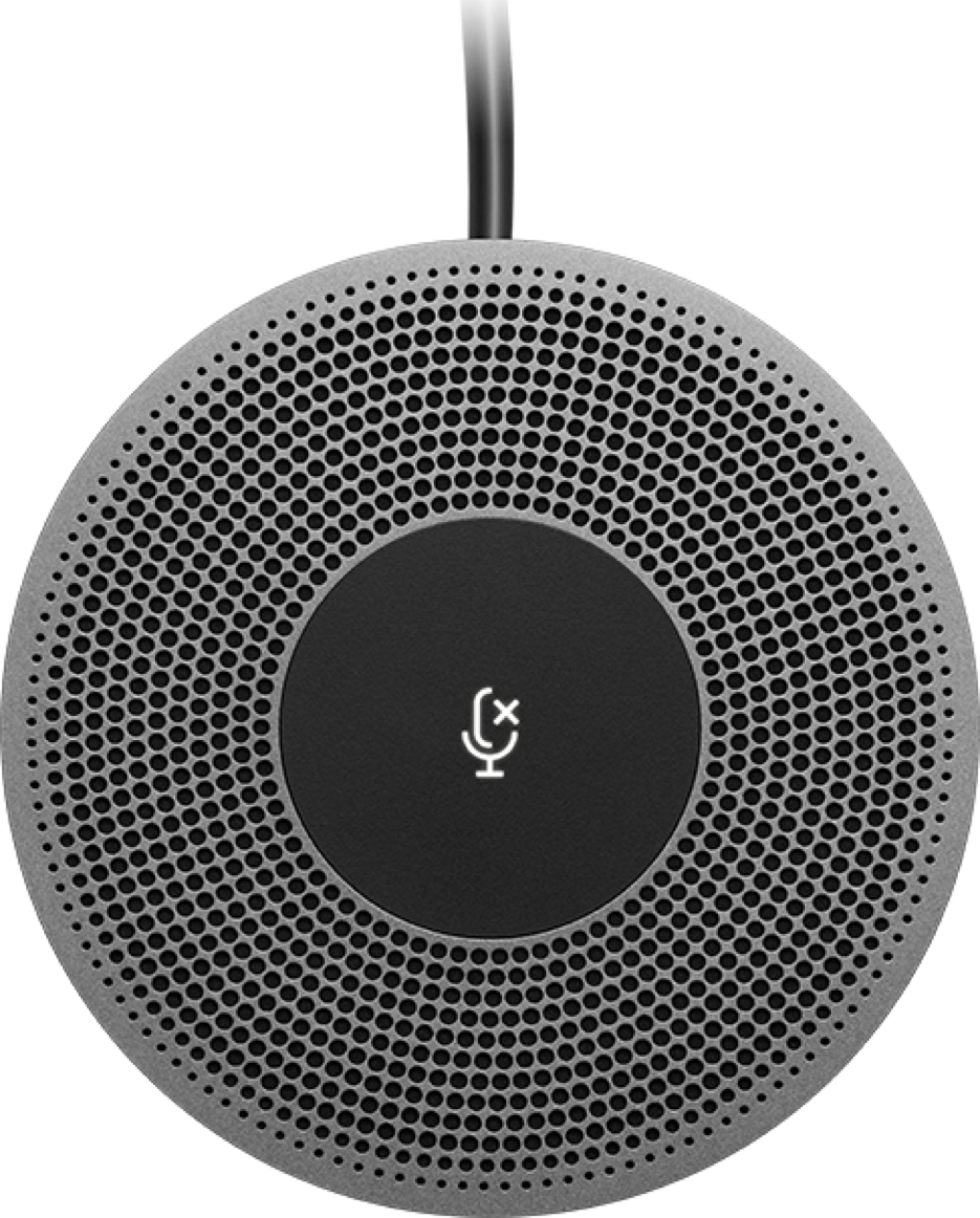Logitech Expansion Mic for MeetUp Zwart, Grijs Conferentiemicrofoon (989-000405) thumbnail