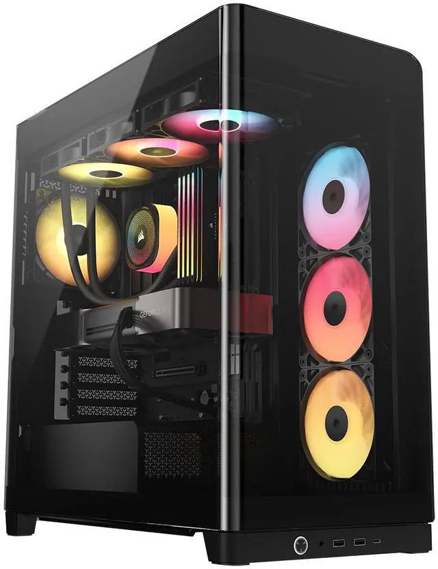 Corsair FRAME 4500X RS-R ARGB Tempered Glass Mid-Tower Black (CC-9011314-WW) thumbnail