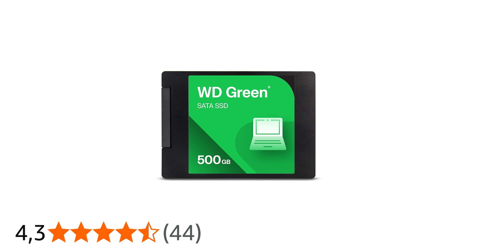 Western Digital SSD WD Green  2,5           500GB SATA3 intern (WDS500G5G0A-00CPTO) thumbnail