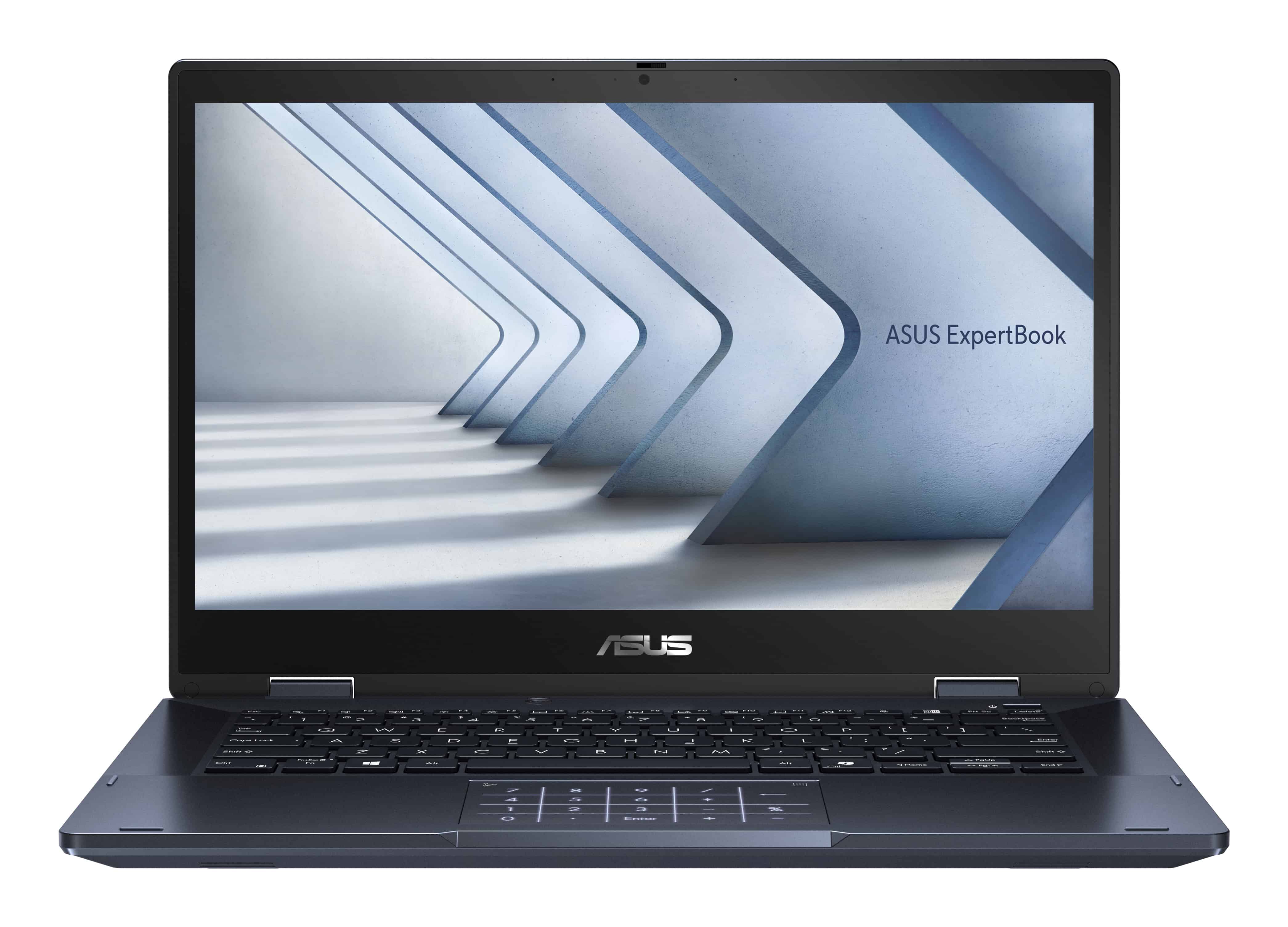 ASUS ExpertBook B3 Flip B3402FVA-EC2563XA Intel Core 5 120U Hybride (2-in-1) 35,6 cm (14) Touchscreen Full HD 16 GB DDR4-SDRAM 256 GB SSD Wi-Fi 6E (802.11ax) Windows 11 Pro Education US International Zwart (90NX07N1-M02TD0) thumbnail ASUS ExpertBook B3 Flip B3402FVA-EC2563XA Intel Core 5 120U Hybride (2-in-1) 35,6 cm (14) Touchscreen Full HD 16 GB DDR4-SDRAM 256 GB SSD Wi-Fi 6E (802.11ax) Windows 11 Pro Education US International Zwart (90NX07N1-M02TD0) thumbnail