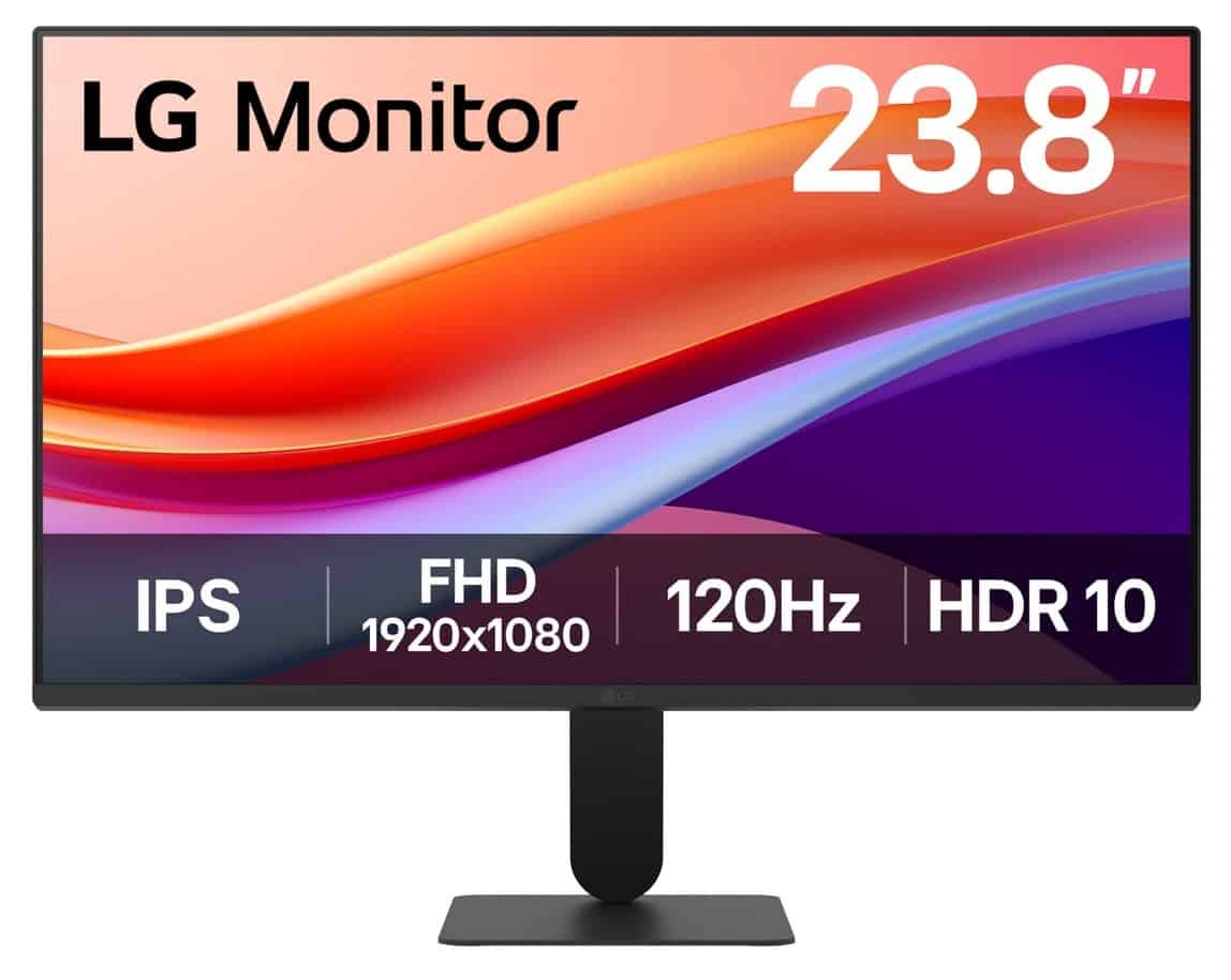 LG 24U411A-B computer monitor 60,5 cm (23.8) 1920 x 1080 Pixels Full HD LED Zwart (24U411A-B.AEUQ) thumbnail