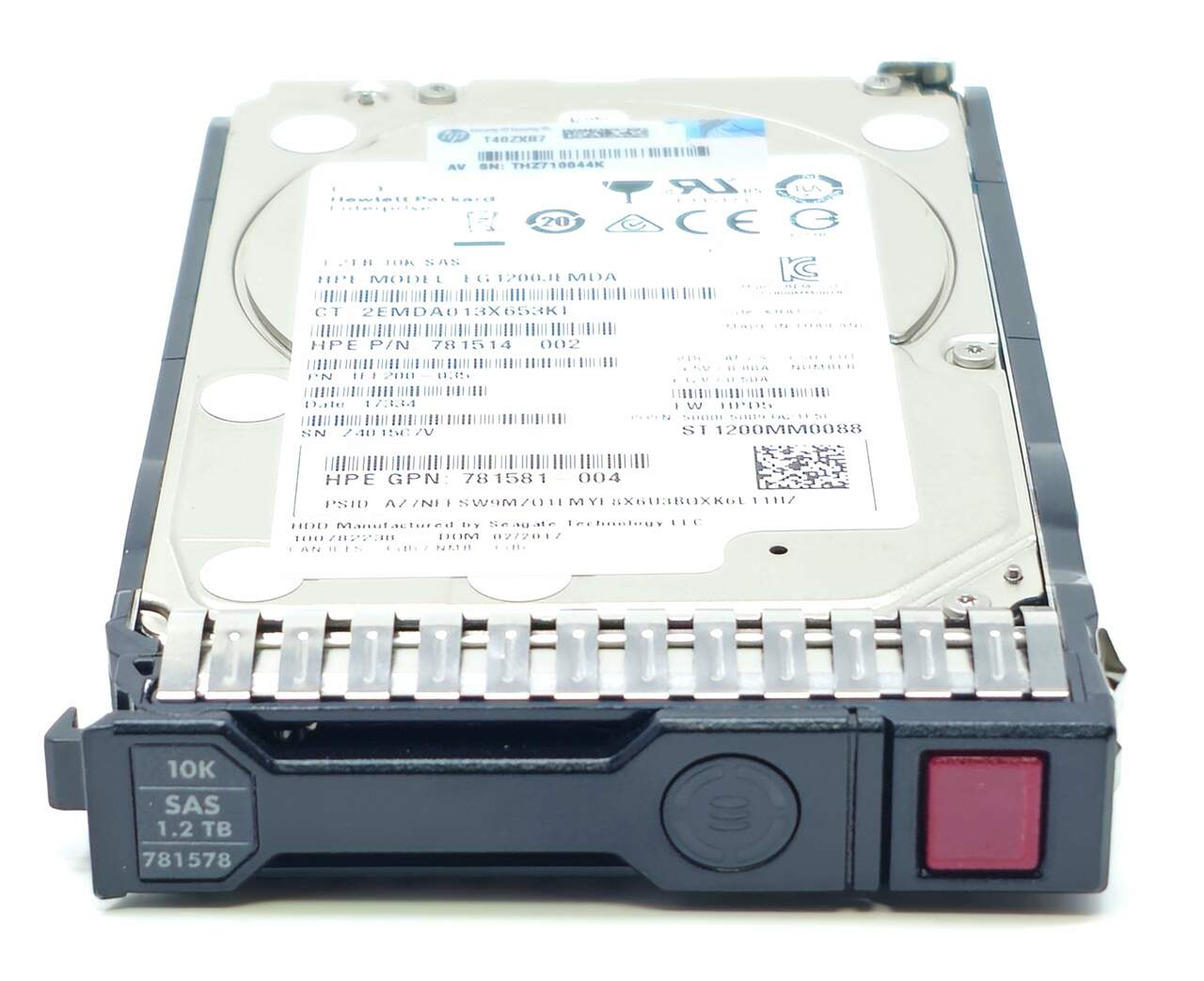 HPE EG001200JWJNQ interne harde schijf 2.5 1,2 TB SAS (EG001200JWJNQ) thumbnail