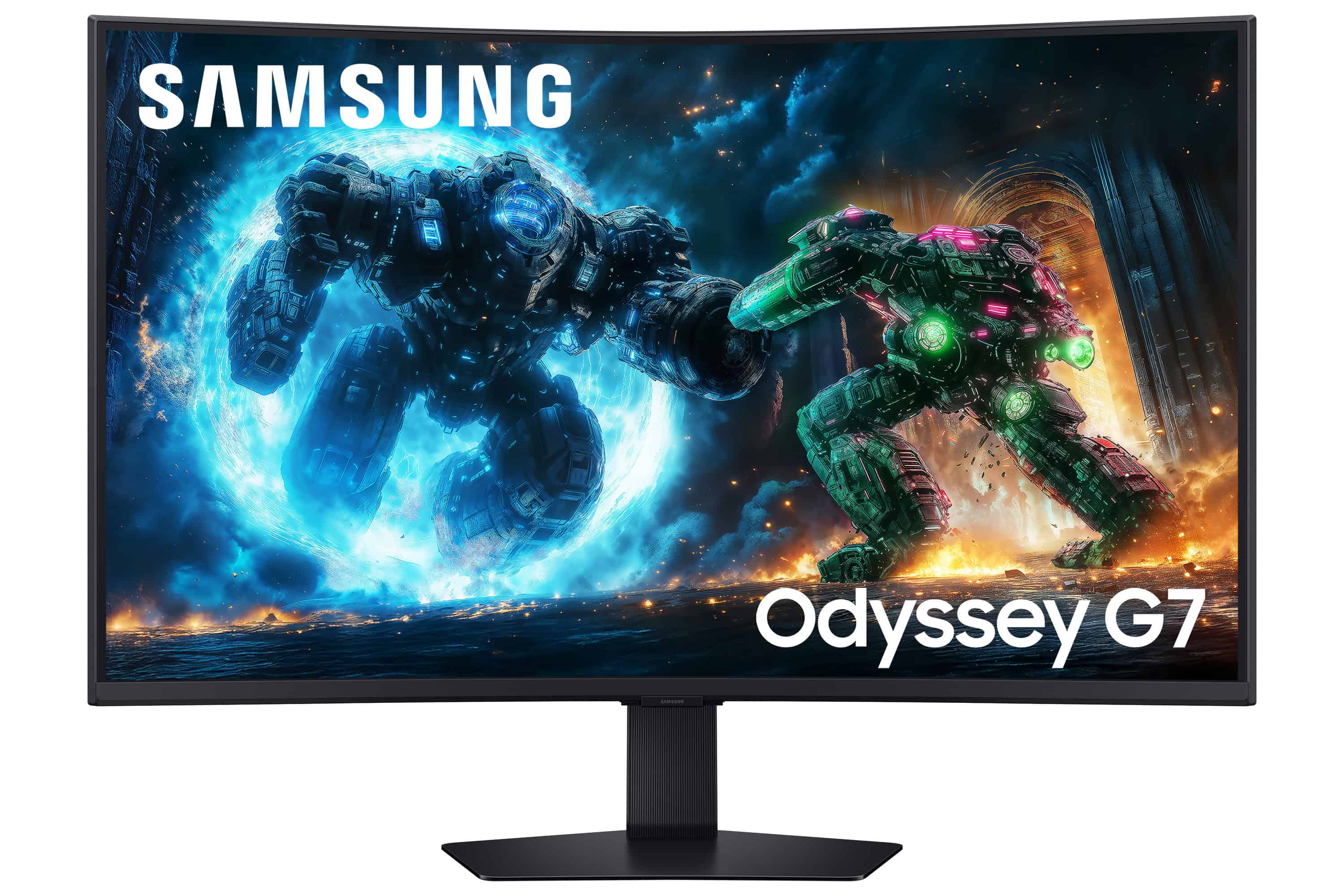 Samsung 37'' Odyssey G7 G75F UHD Curved Gaming Monitor (LS37FG756EUXEN) thumbnail