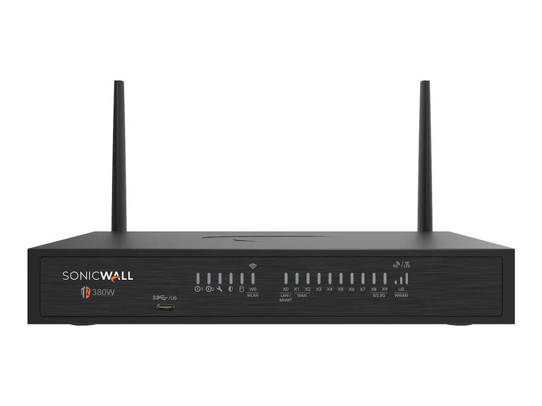 SONICWALL TZ380 WIRELESS-AX INTL (03-SSC-7722) thumbnail