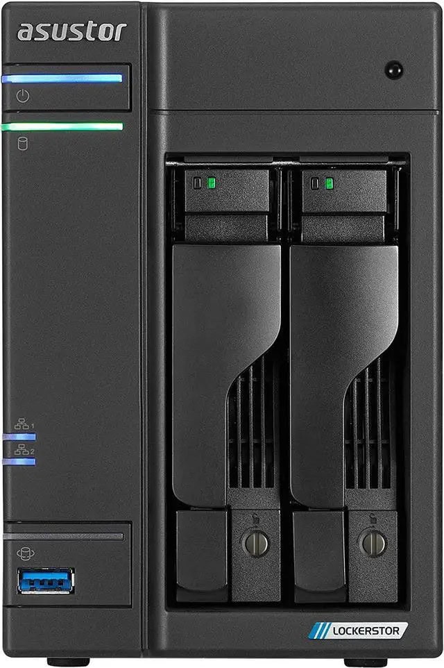 ASUSTOR Lockerstor NAS AS6702T 2-Bay (90-AS6702T) (90-AS6702T) thumbnail