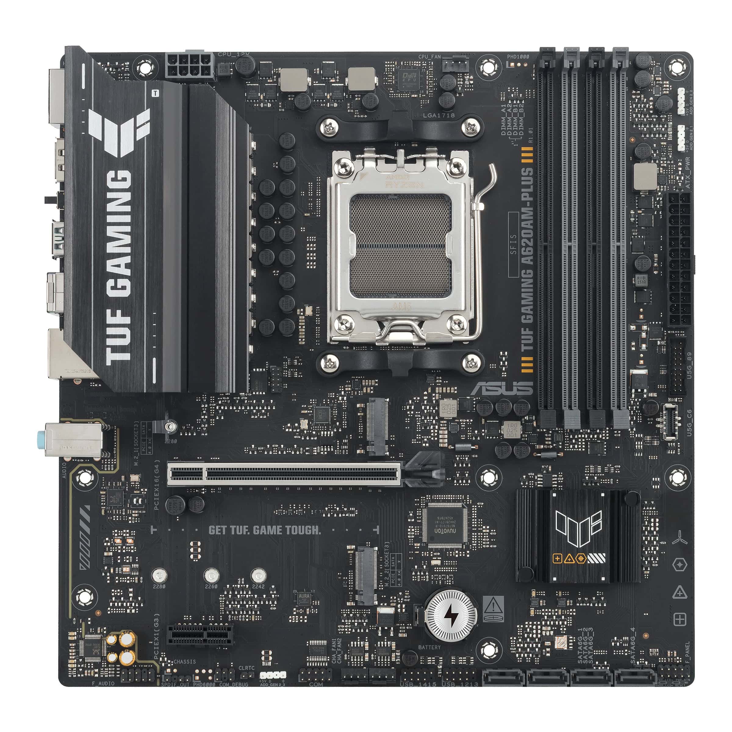 ASUS TUF GAMING A620AM-PLUS AMD A620A Socket AM5 micro ATX (90MB1N30-M0EAY0) thumbnail