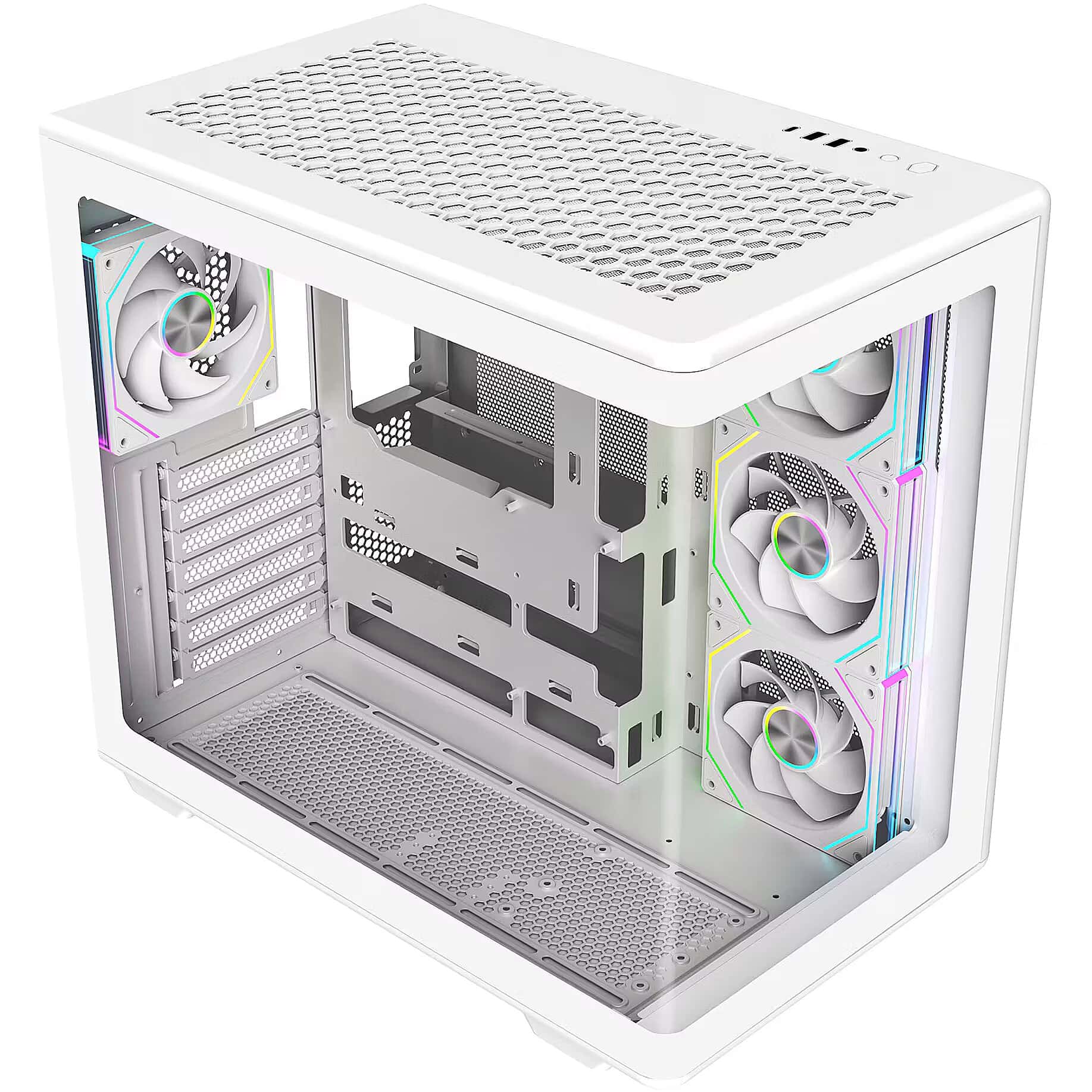 Cooler Master Geh Elite 600 4fans White - Tower - ATX (E600-WGNN-S01) thumbnail