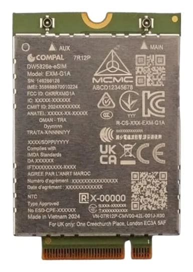 DELL DW5826E Intern WWAN (DELL-9WCV5) thumbnail