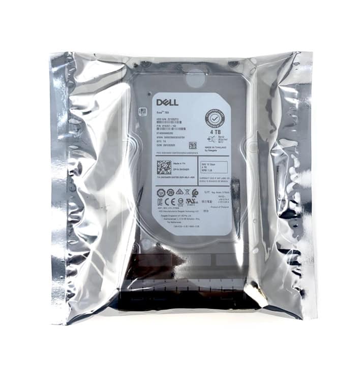 Dell 4TB 7.2K 12G 3.5INCH SAS HDD (TX8WW-RFB) thumbnail