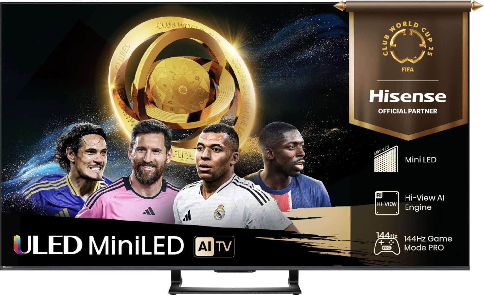 Hisense 50U7Q 127 cm (50) 4K Ultra HD Smart TV Wifi Zwart 450 cd/m² (20015613) thumbnail