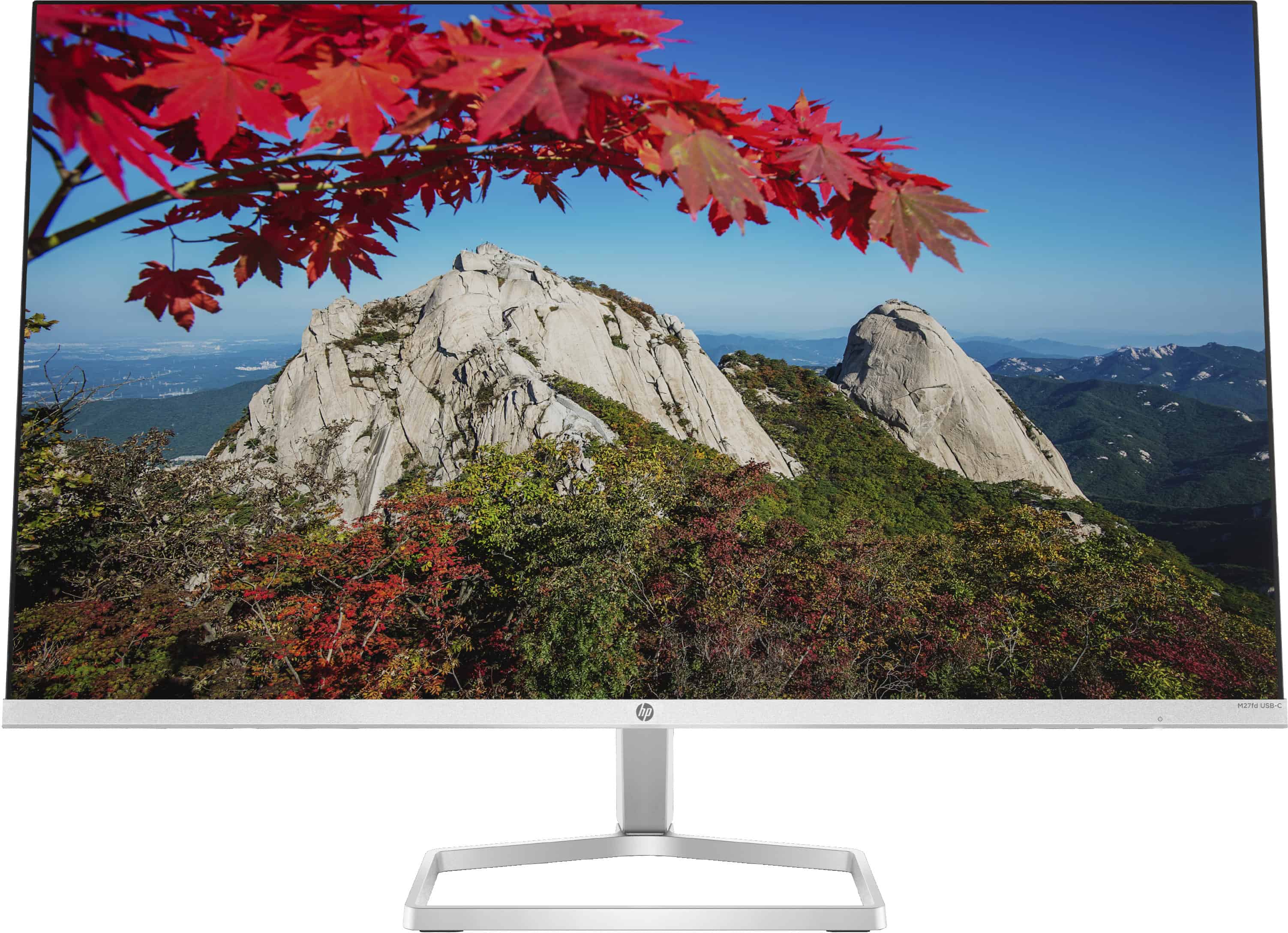 HP M27fd computer monitor 68,6 cm (27) 1920 x 1080 Pixels Full HD LCD Zwart, Zilver (2H3Y8AA#ABB) thumbnail