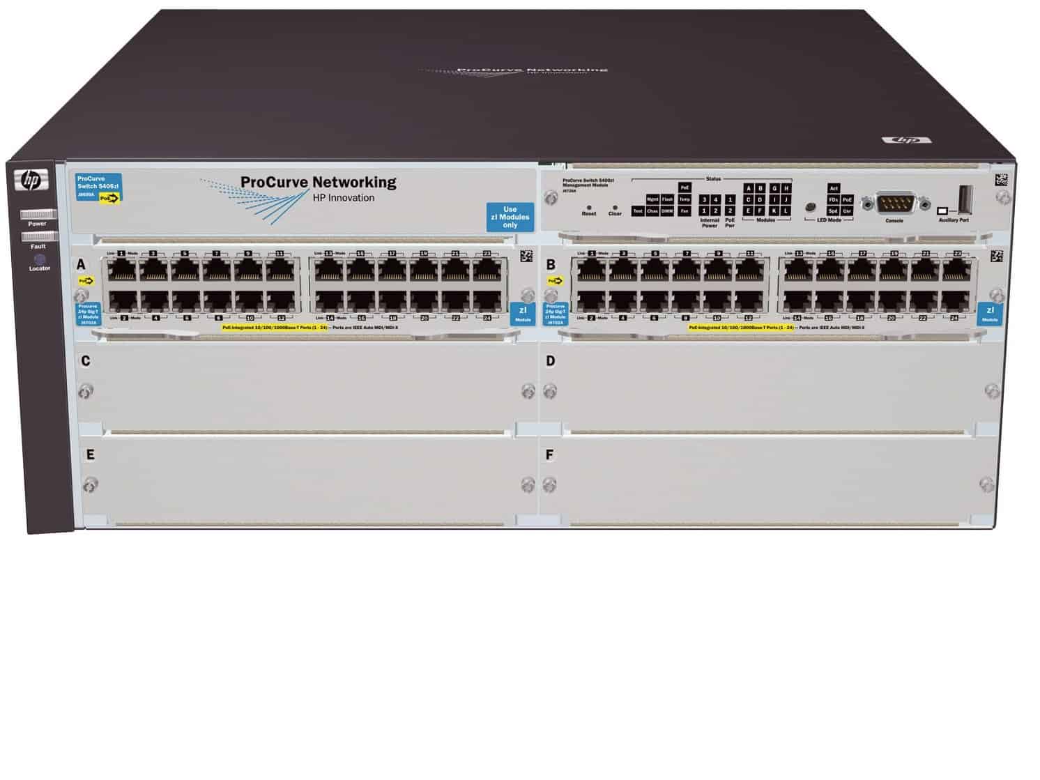 HP Procurve E5406 zl Switch (J8697A-RFB) thumbnail