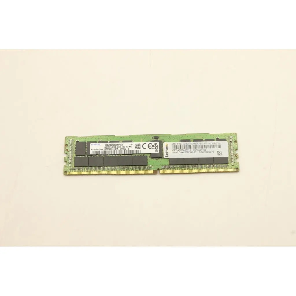LENOVO 32GB (1*32GB) 2RX4 PC4-19200T-R DDR4-2400MHZ RDIMM (01DE970) thumbnail