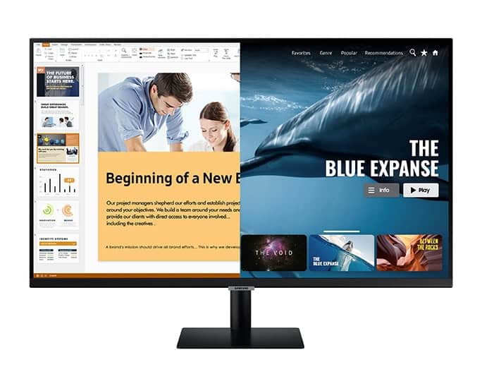 Samsung S27AM504NR computer monitor 68,6 cm (27) 1920 x 1080 Pixels Full HD LCD Zwart (LS27AM504NRXEN) thumbnail