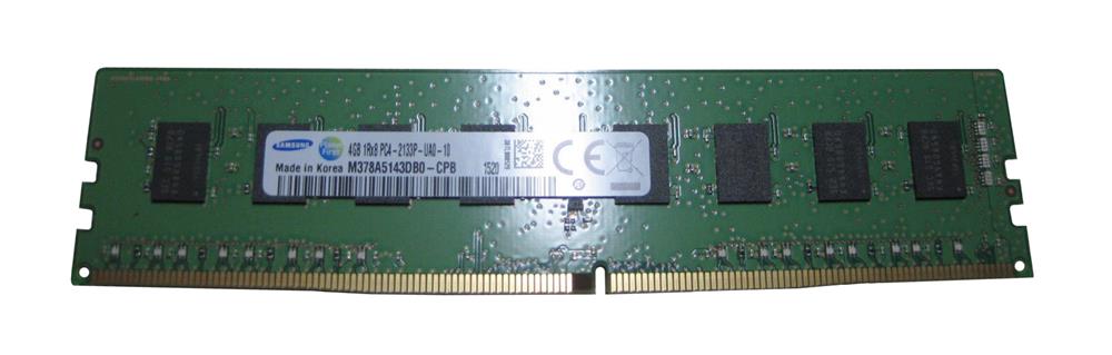 SAMSUNG 4GB (1*4GB) 1RX8 PC4-17000P-U DDR4-2133MHZ UDIMM (M378A5143DB0-CPB) thumbnail