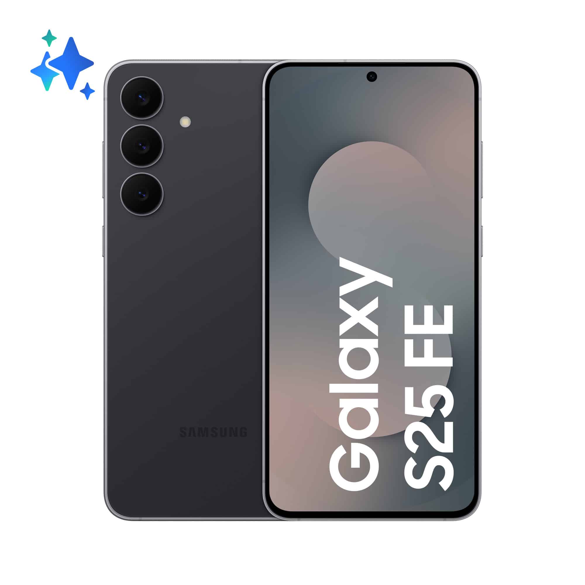 Samsung Galaxy S25 FE 5G 17 cm (6.7") Dual SIM USB Type-C 8 GB 256 GB 4900 mAh Zwart (SM-S731BZKGEUE) thumbnail