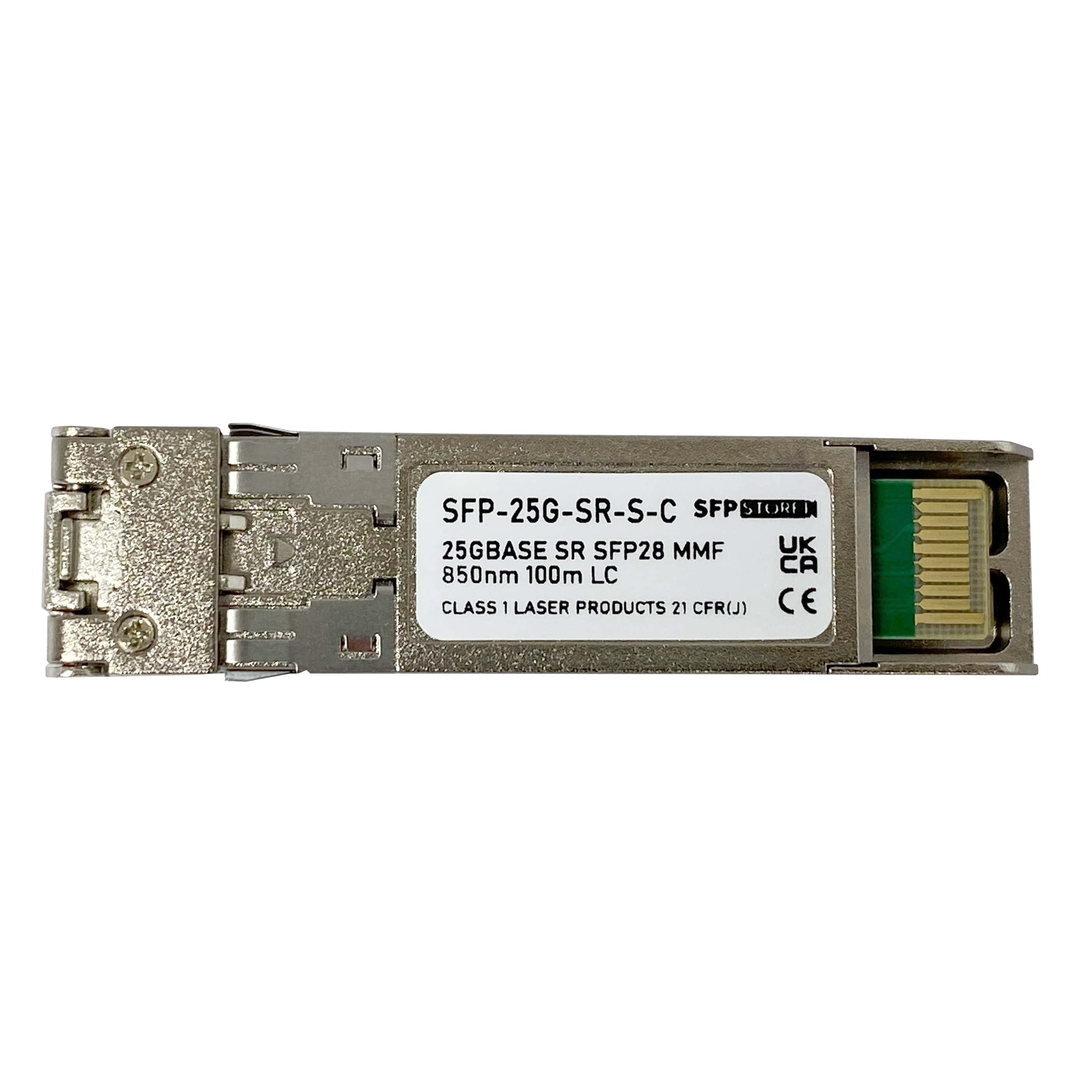 Juniper SFP-25G-SR-C SFP28 Transceiver 25GBASE-SR 850nm MMF 100m LC DOM (SFP-25G-SR-C) thumbnail