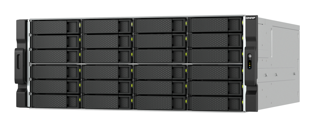QNAP TS-h2477AXU-RP Opslagserver Rack (4U) AMD Ryzen™ 7 7745 32 GB DDR5 0 TB QNAP QTS Zwart, Grijs (TS-H2477AXU-RP-R7-32G) thumbnail