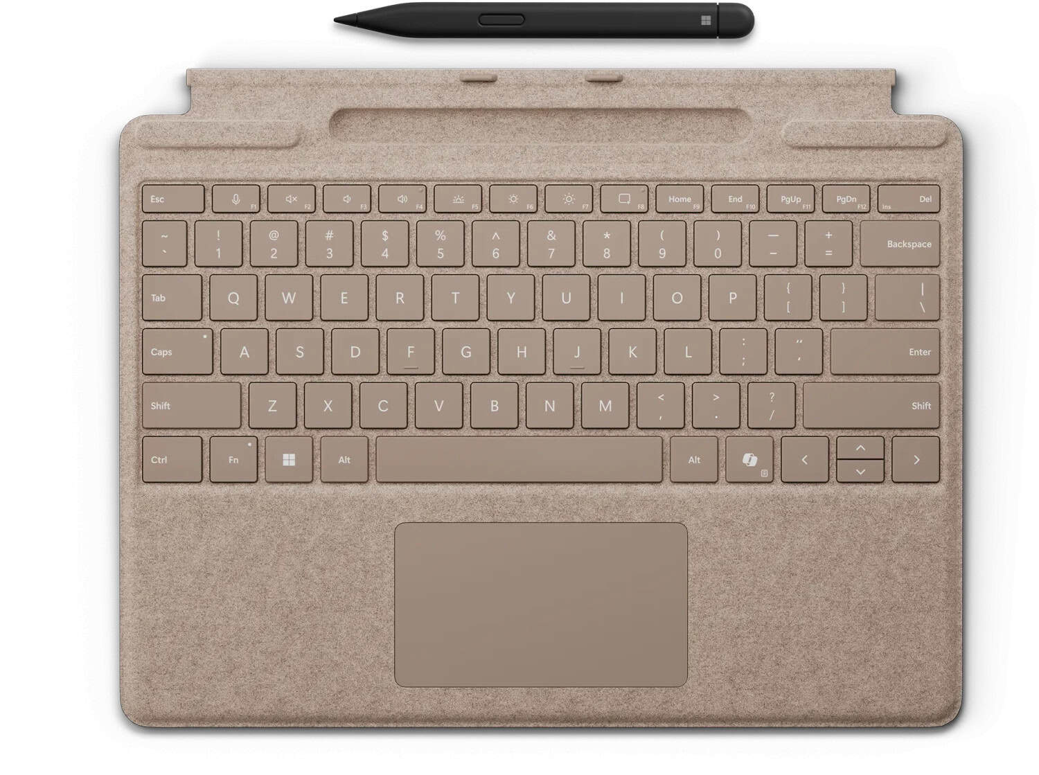 Microsoft Surface Pro Keyboard mit Slim Pen - schwarz (8X6-00172) thumbnail
