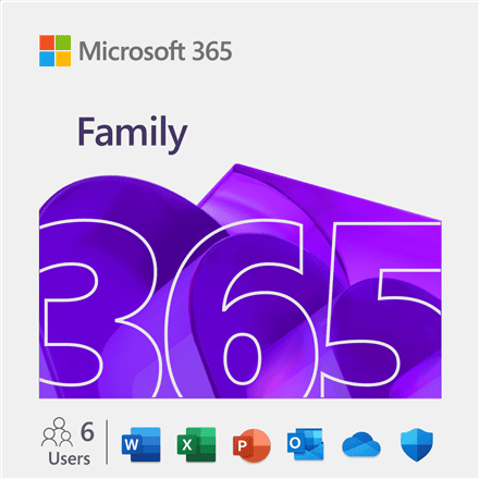 Microsoft 365 Family - 6 PC/MAC, 1 Year - ESD-Download (EP2-36894) thumbnail