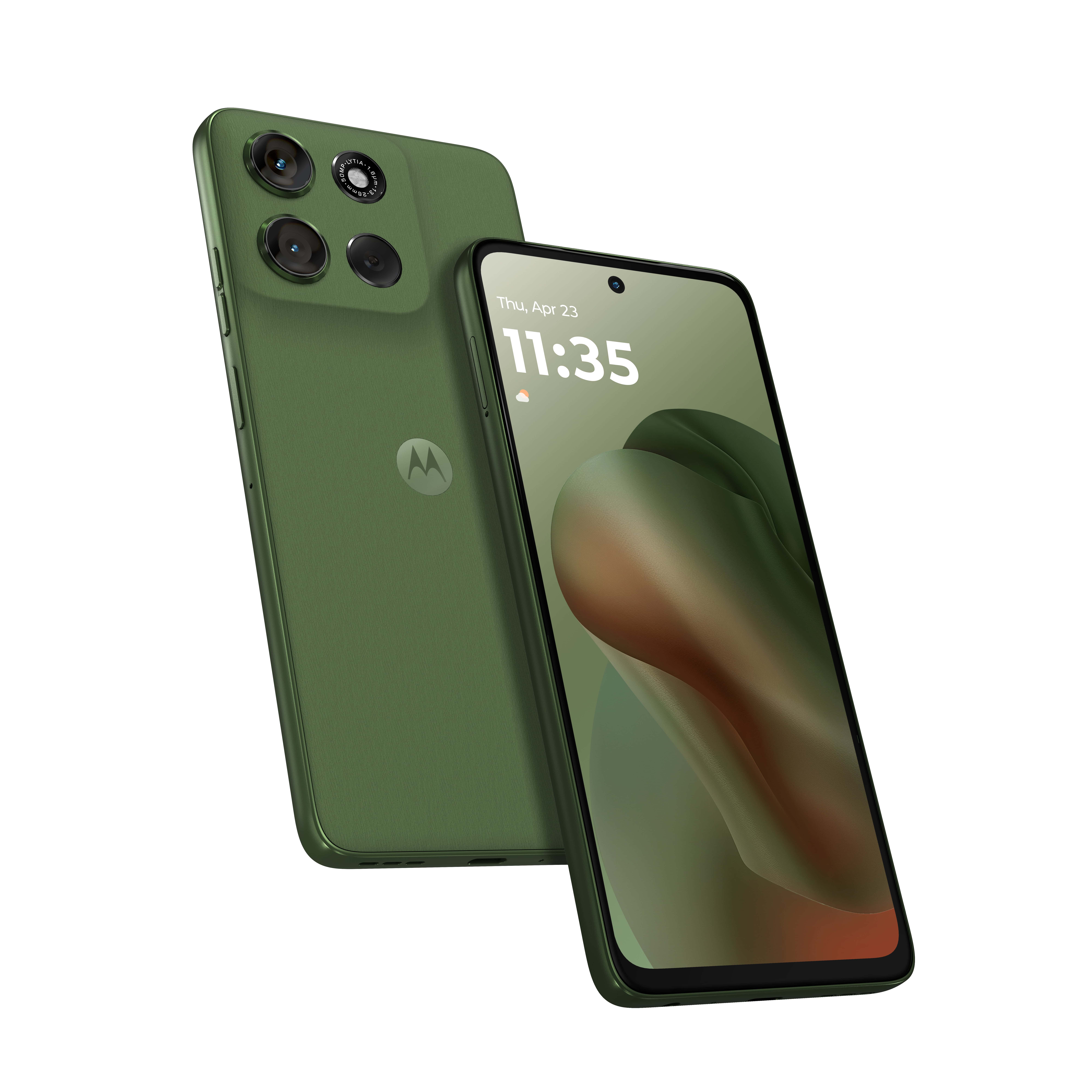 Motorola moto g56 5G 17,1 cm (6.72) Hybride Dual SIM Android 15 USB Type-C 8 GB 256 GB 5200 mAh Groen (PB7Y0062IT) thumbnail Motorola moto g56 5G 17,1 cm (6.72) Hybride Dual SIM Android 15 USB Type-C 8 GB 256 GB 5200 mAh Groen (PB7Y0062IT) thumbnail