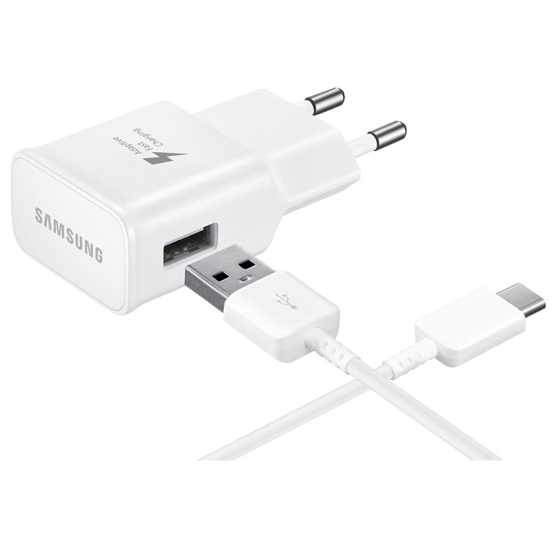 Samsung EP-TA20 Universeel Wit USB Binnen (EP-TA20EWECGWW) thumbnail