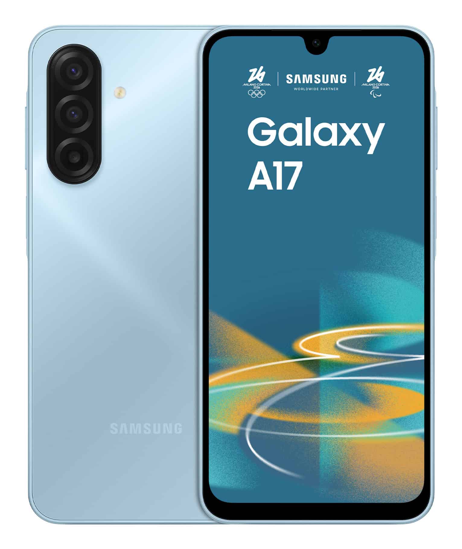 Samsung Galaxy A17 17 cm (6.7") Hybride Dual SIM 4G USB Type-C 4 GB 128 GB 5000 mAh Lichtblauw (SM-A175FLBBEUE) thumbnail