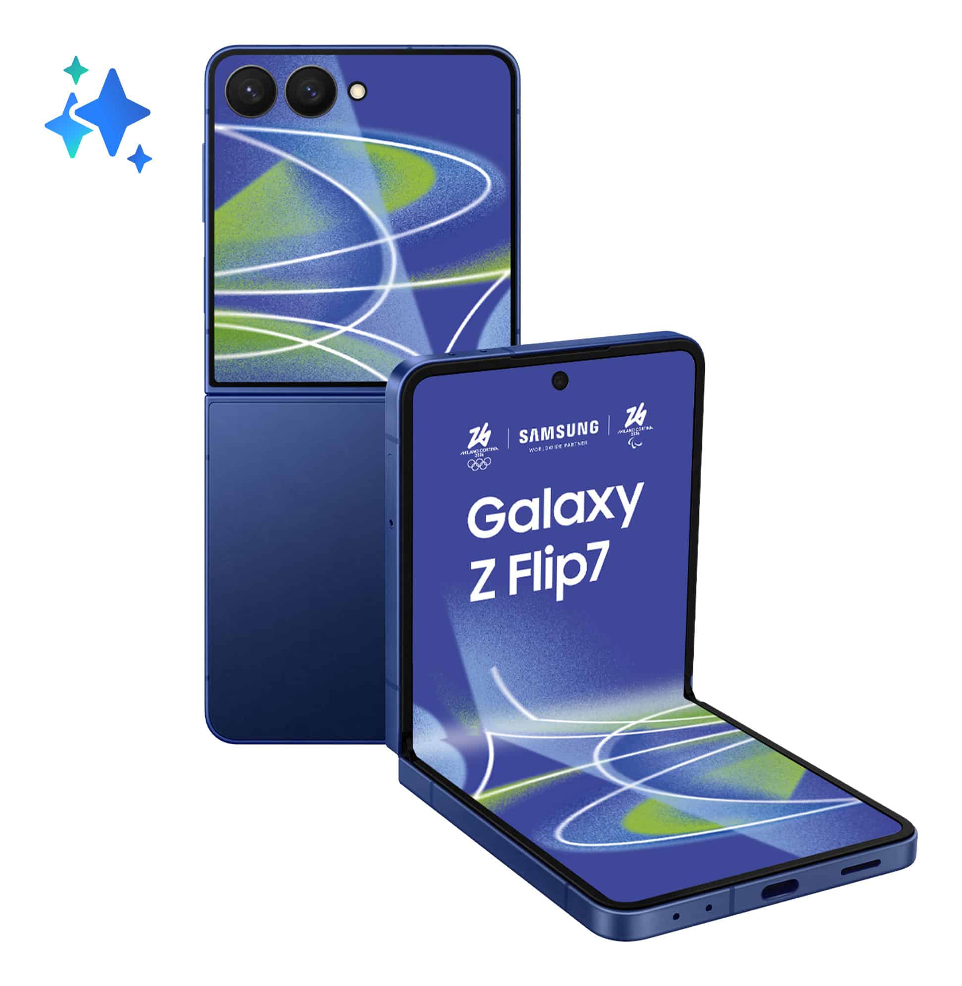 Samsung Galaxy Z Flip7 17,3 cm (6.8") 5G 12 GB 512 GB 4300 mAh Blauw (SM-F766BDBHEUE) thumbnail