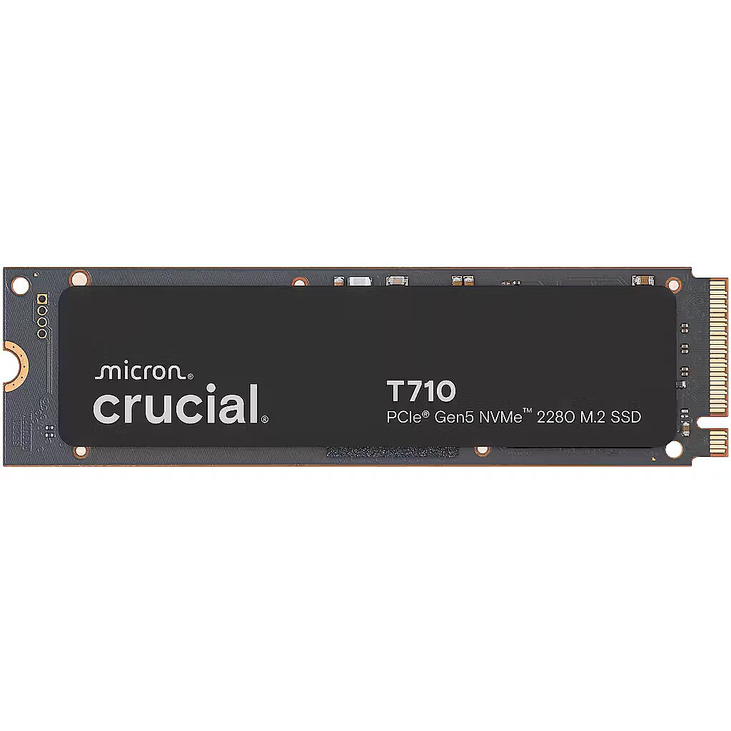 Crucial CT4000T710SSD5 T710 4TB M2 SSD 14500MBs Read 13800MBs Write (CT4000T710SSD5) thumbnail