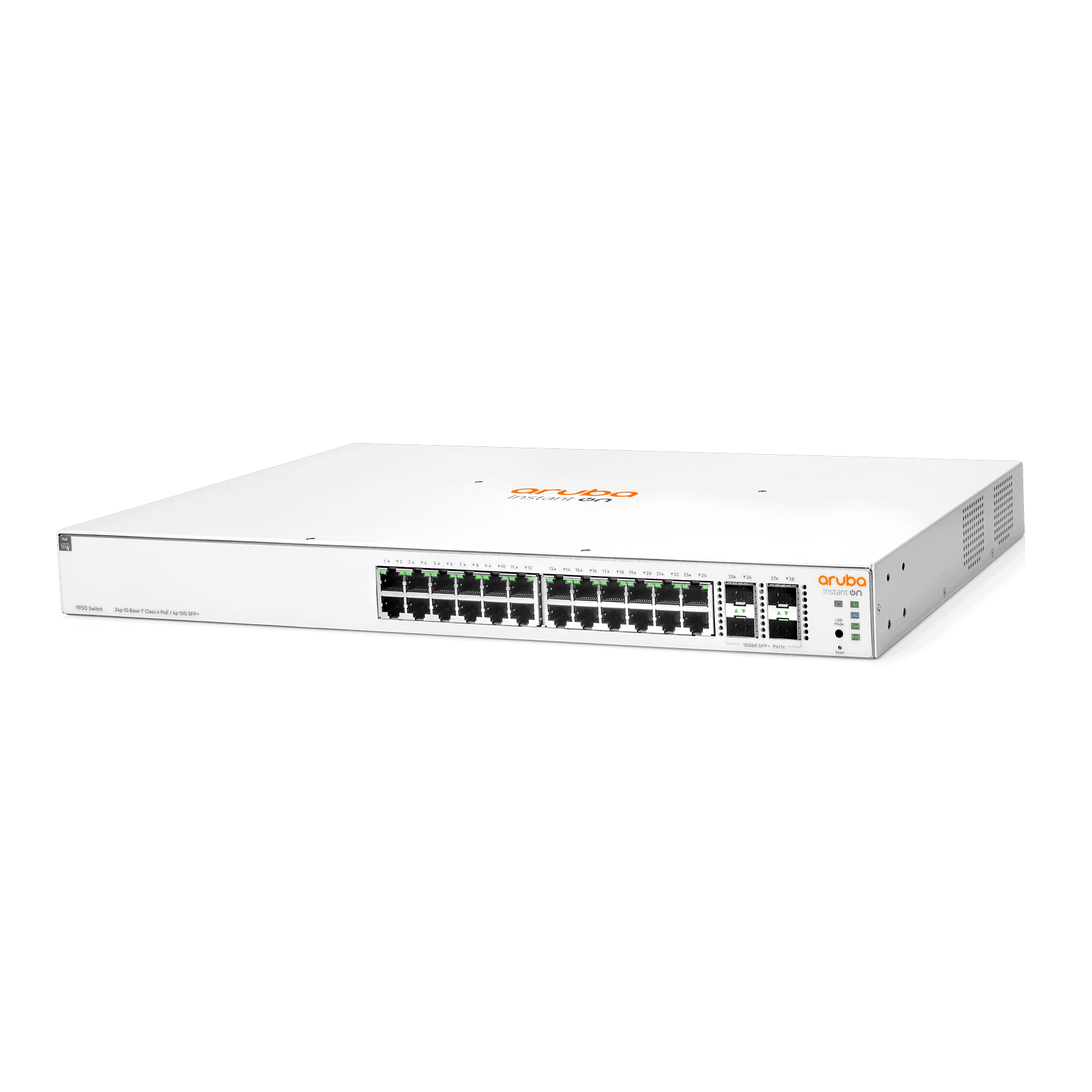 HPE Networking Aruba InstantOn 1930 24G Class4 PoE 4SFP/SFP+ 370W Switch (Open B (JL684B-OB) thumbnail