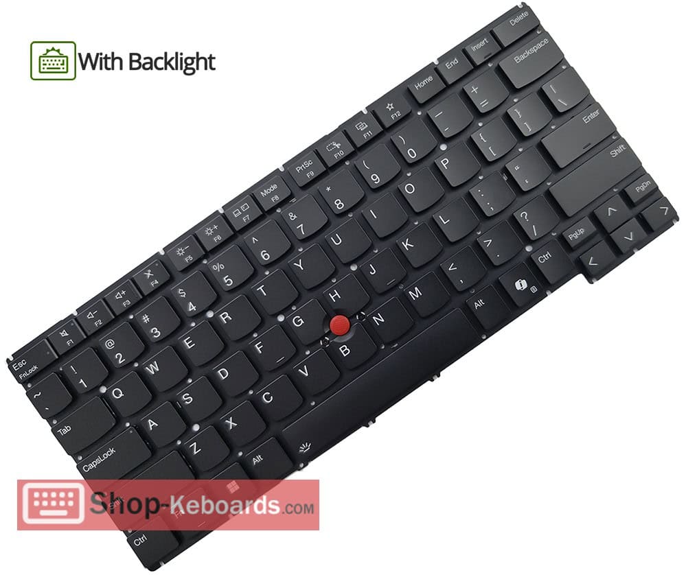 Lenovo Keyb P14s G5/G6 BL, Intel, FR (5M11Q60564) thumbnail