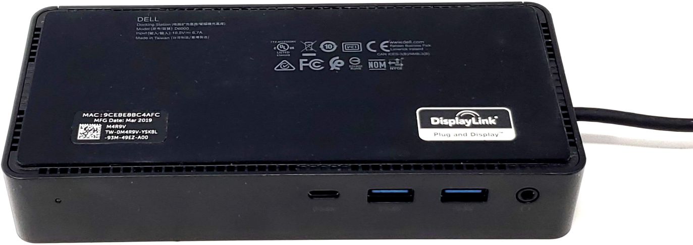 Dell Universal Dock D6000 USB 3.0 (452-BCYJ-RFB) thumbnail