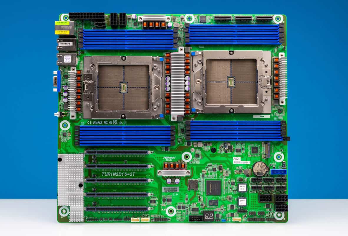 ASRock Mainboard TURIN2D16-2T EEB Dual Sockel SP5 Single (TURIN2D16-2T) thumbnail