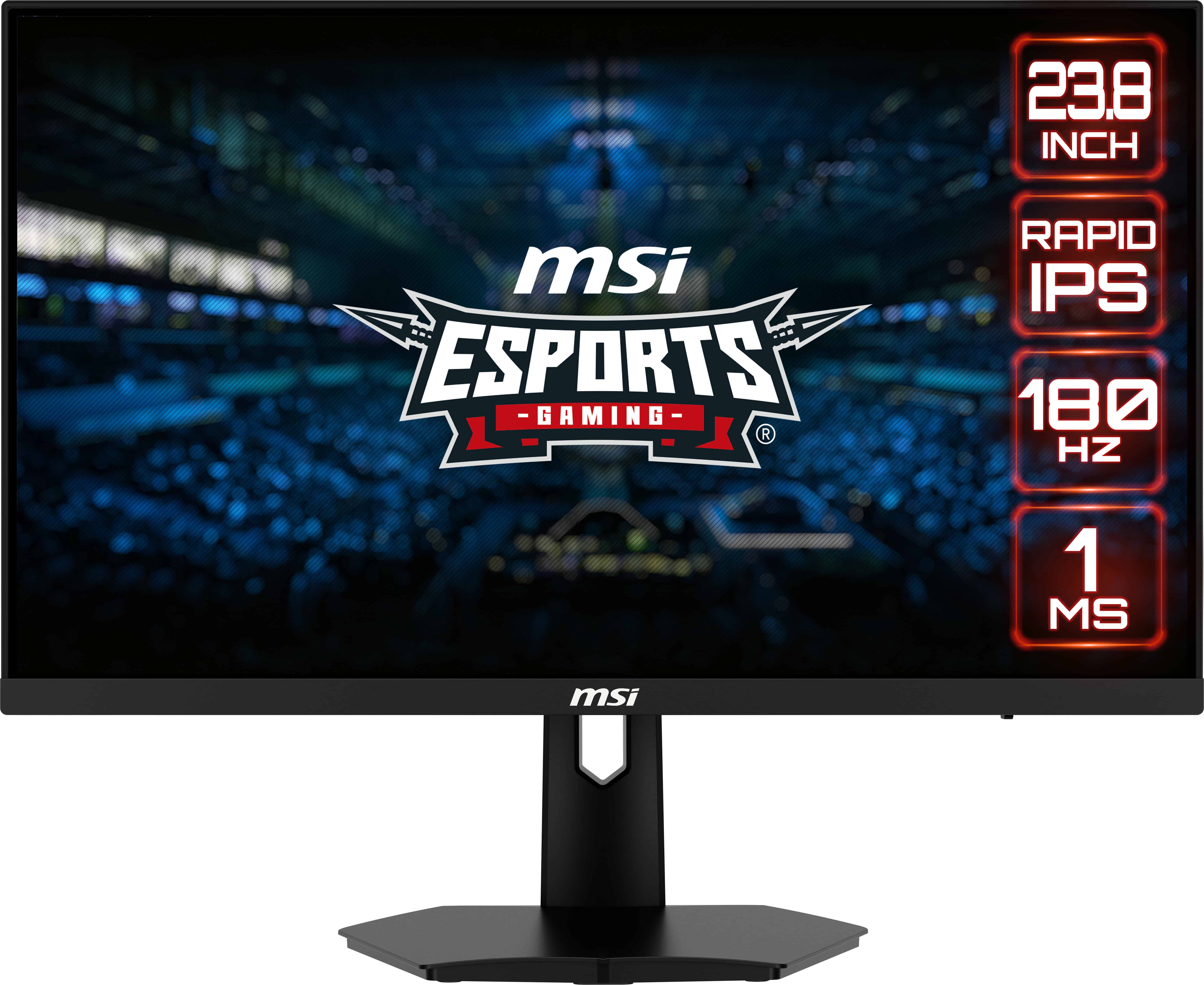 MSI G244F E2 computer monitor 60,5 cm (23.8) 1920 x 1080 Pixels Full HD Zwart (9S6-3BB4CH-035) thumbnail