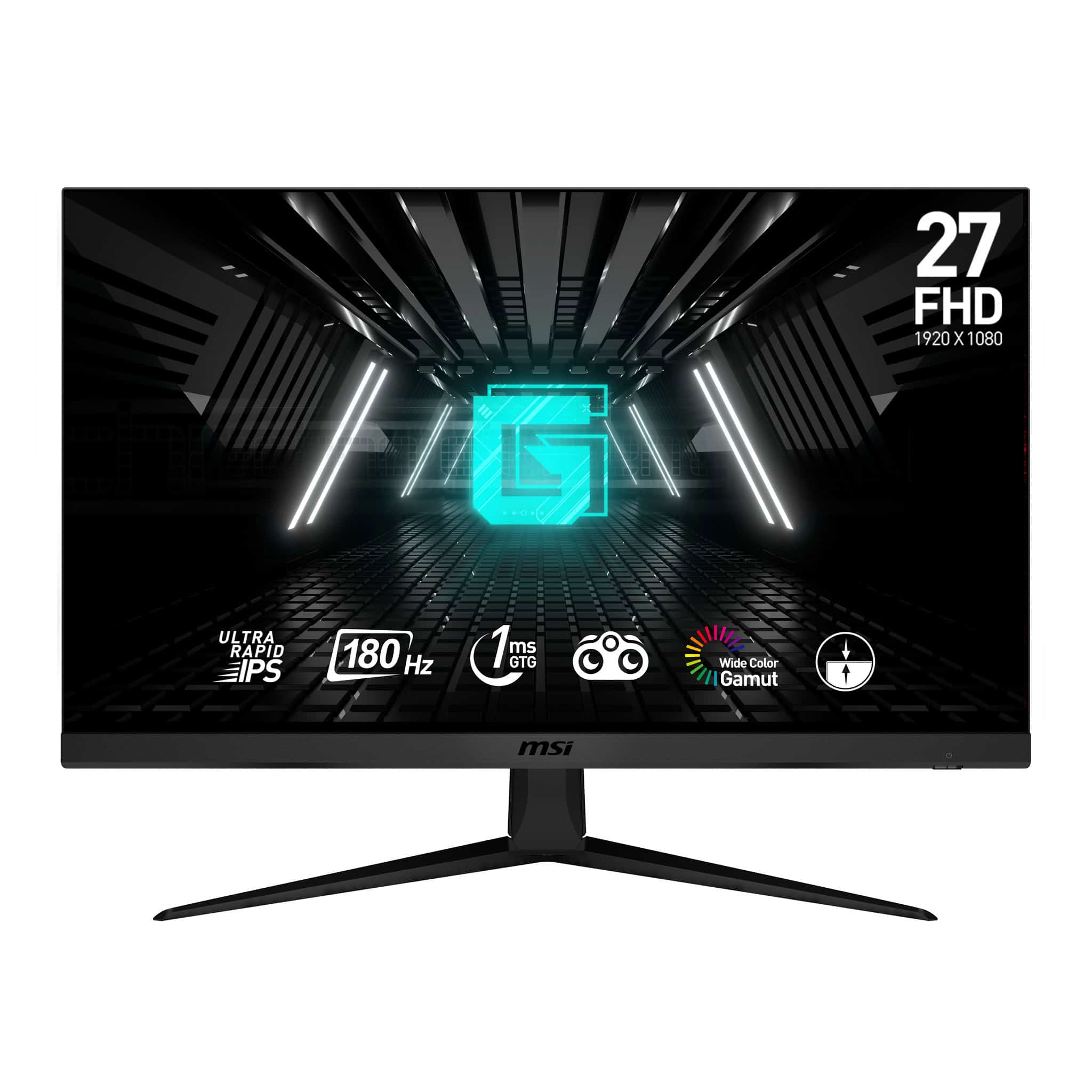 MSI G2712F computer monitor 68,6 cm (27) 1920 x 1080 Pixels Full HD Zwart (9S6-3CD61T-008) thumbnail
