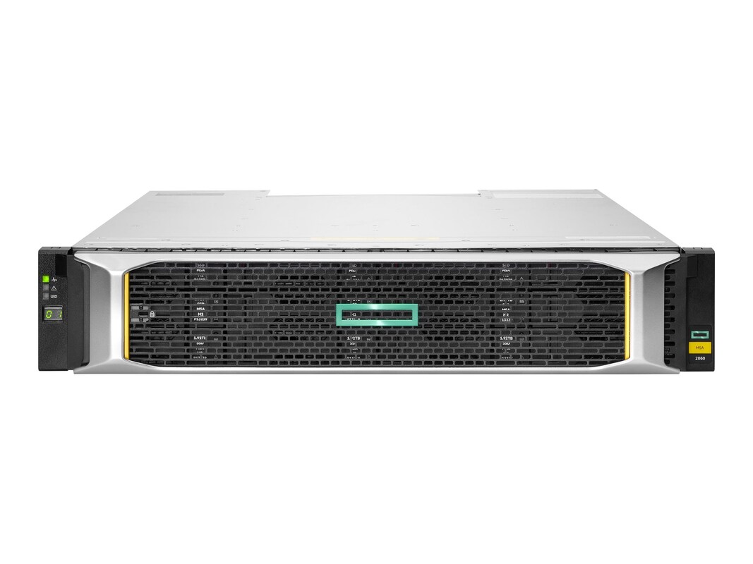 HPE MSA 2060 LFF 2x12Gb SAS 4-port Controller 7x8TB HDD 56TB StorageArray (P84175-B25) thumbnail