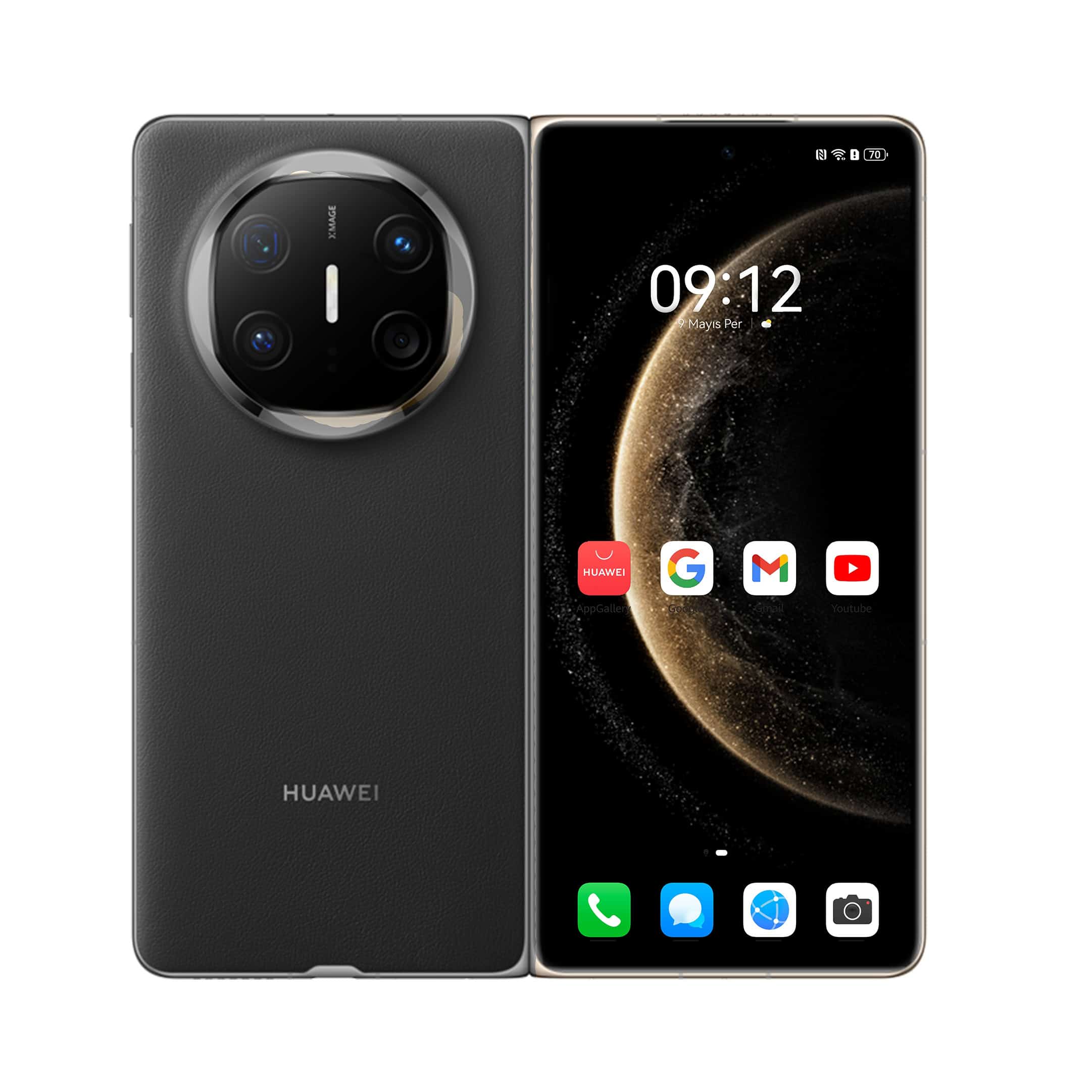 Huawei Mate X6 20,1 cm (7.93) Dual SIM 4G USB Type-C 12 GB 512 GB 5110 mAh Zwart (51098DMC) thumbnail