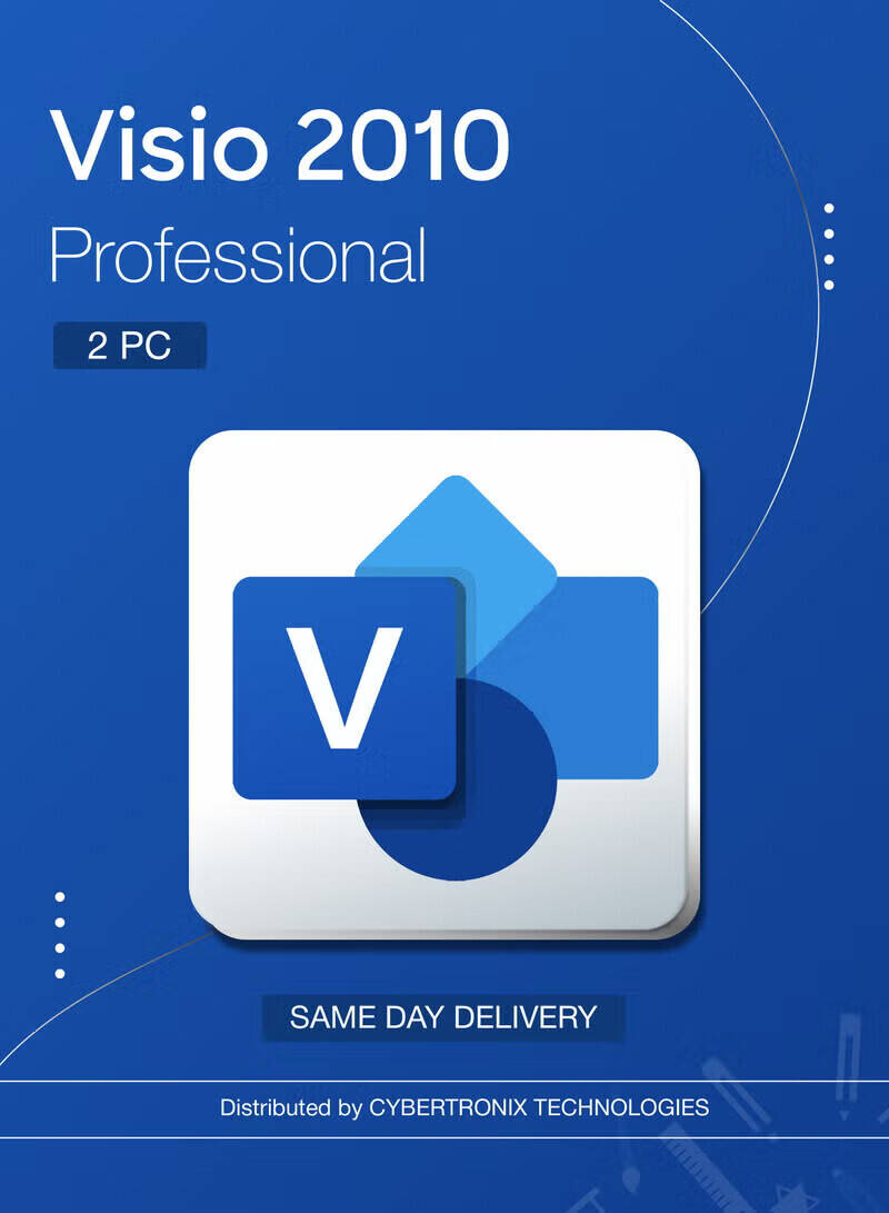 Microsoft Visio Professional 2010 - af (D87-04908) thumbnail