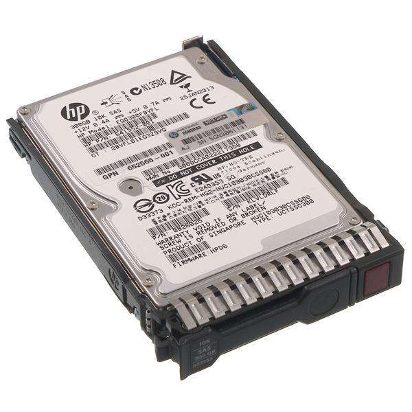 HP 300GB 6G SAS 10K 2.5in SC ENT HDD Rfrbd (652564R-B21) thumbnail