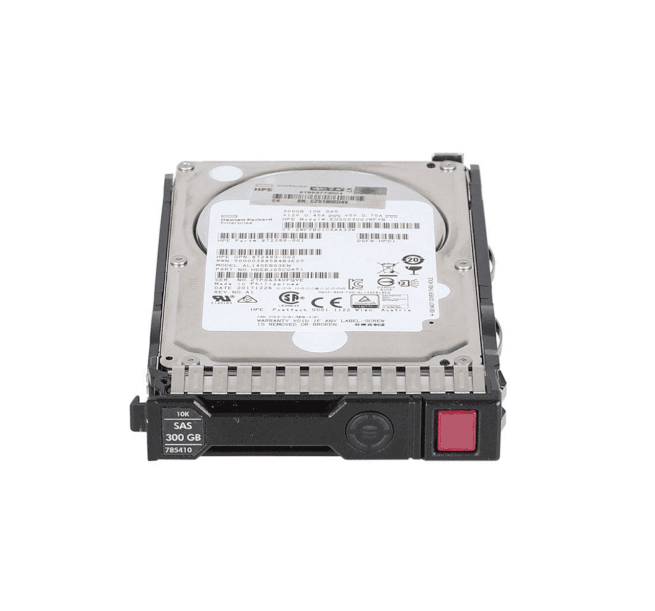 HP 300GB 12G SAS 10K 2.5in SC Reman HDD (785067R-B21) thumbnail