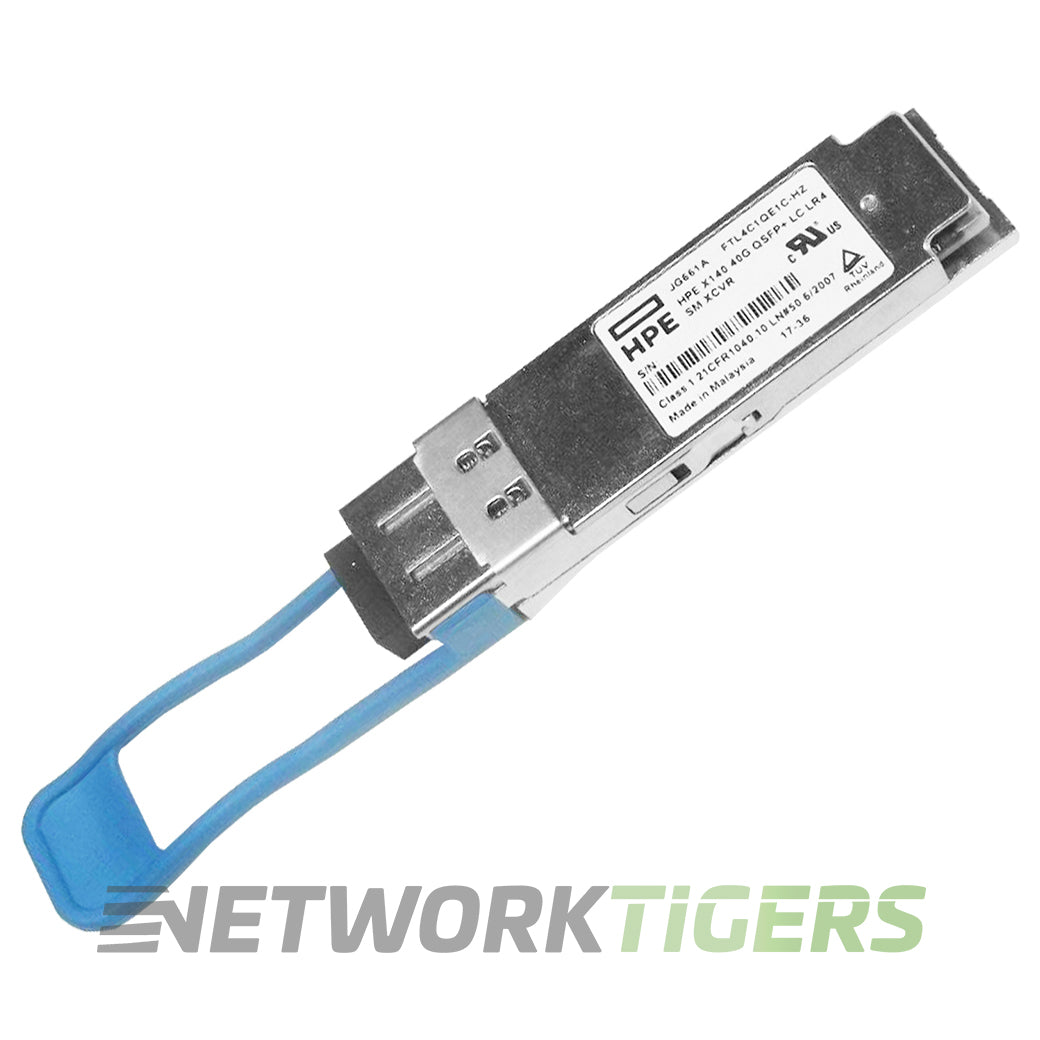 HP X140 40G QSFP+ LC LR4 SM XCVR (JG661A-RFB) thumbnail