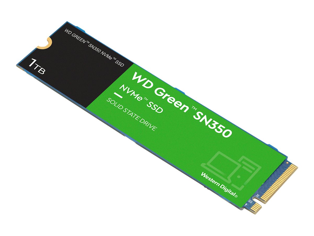 Sandisk WD Green SN350 NVMe SSD WDS100T3G0C - SSD - 1 TB - interní - M.2 2280 - PCIe 3.0 x4 (NVMe) (WDS100T3G0C) thumbnail
